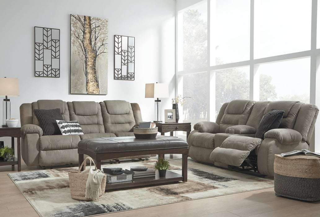 McCade Reclining Loveseat with Console - Affordable Home Luxury