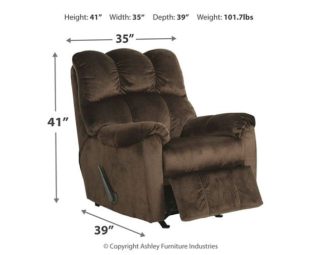 Foxfield Recliner - Affordable Home Luxury