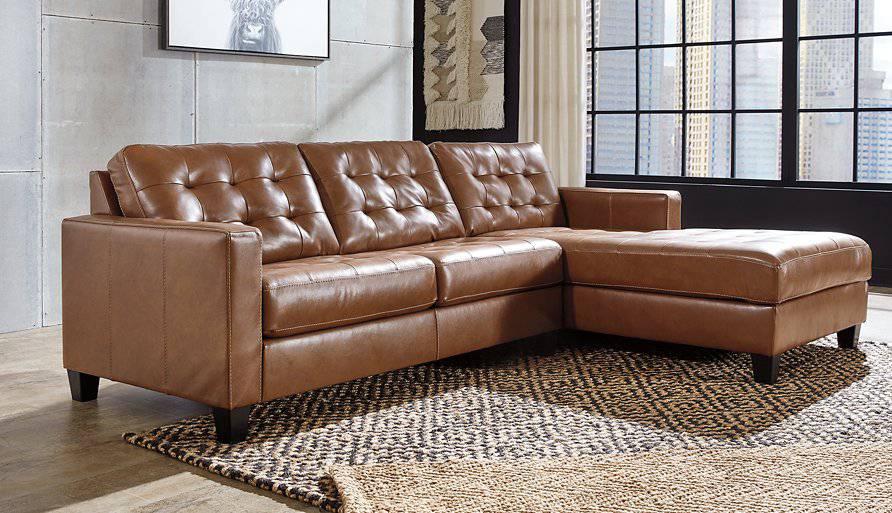 Baskove Sectional with Chaise - Affordable Home Luxury