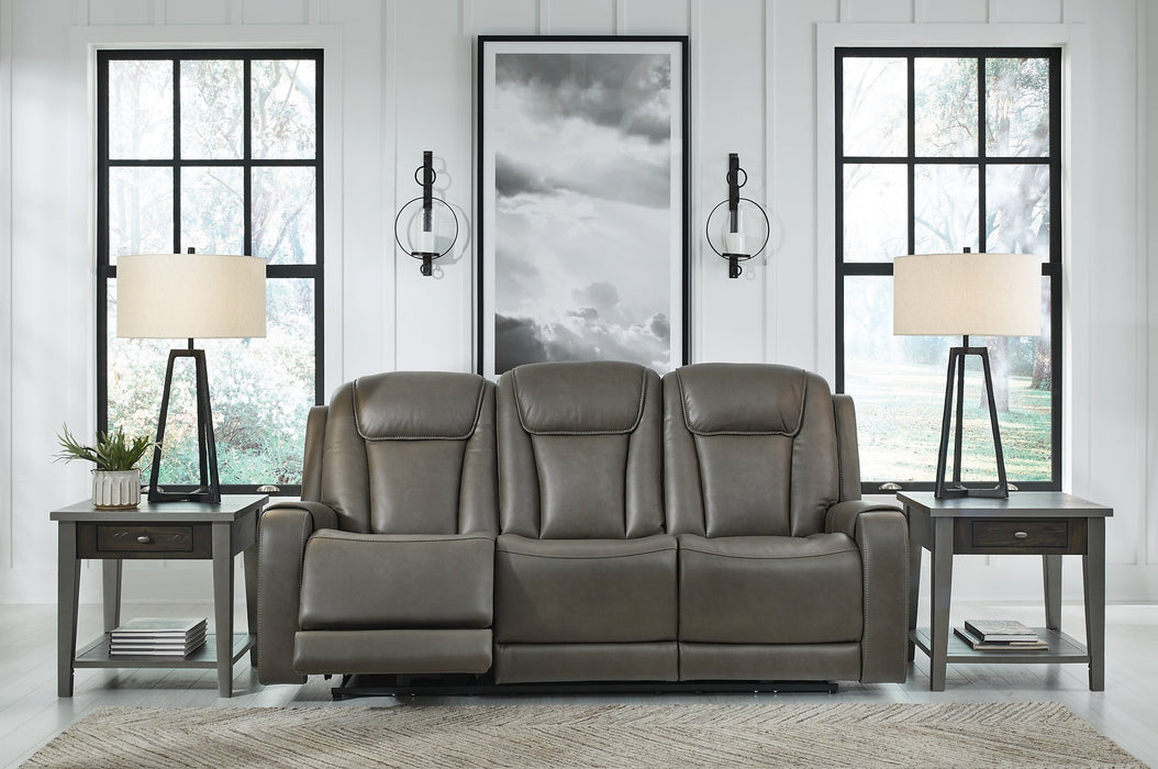 Card Player Power Reclining Sofa - Affordable Home Luxury