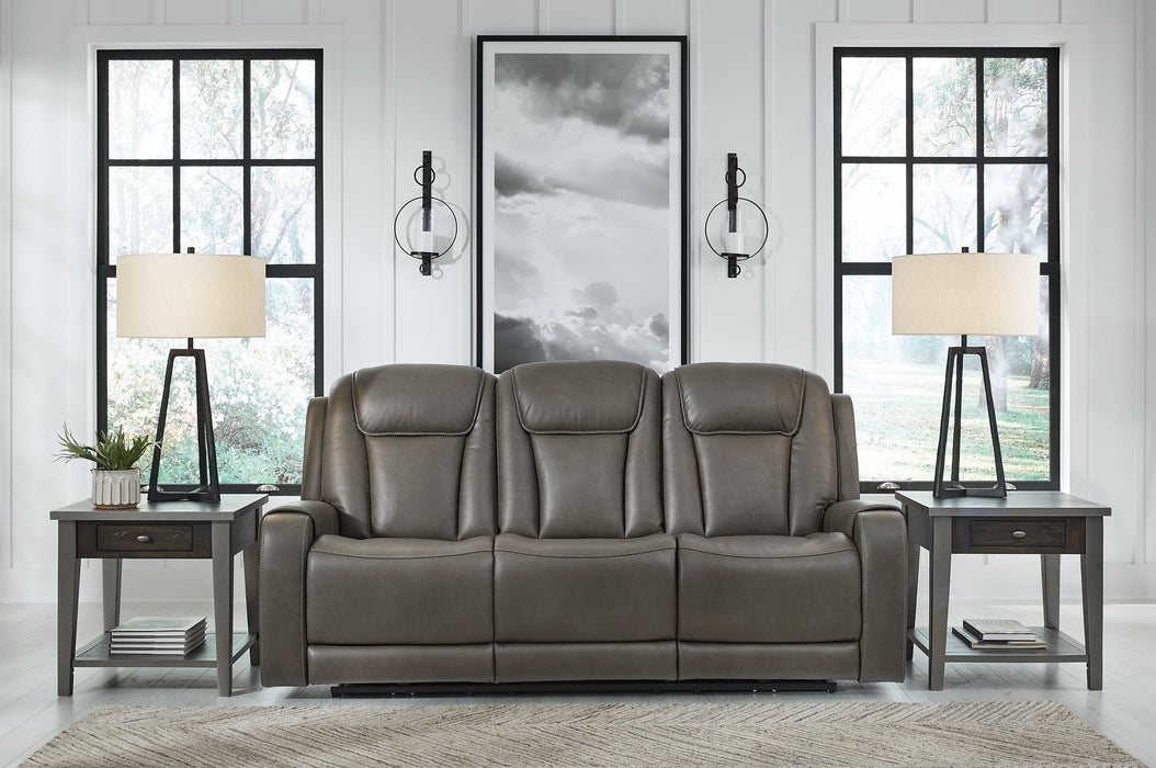 Card Player Power Reclining Sofa - Affordable Home Luxury