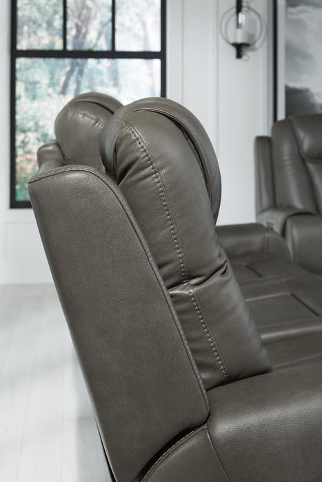 Card Player Power Reclining Sofa - Affordable Home Luxury