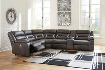 Kincord Power Reclining Sectional - Affordable Home Luxury