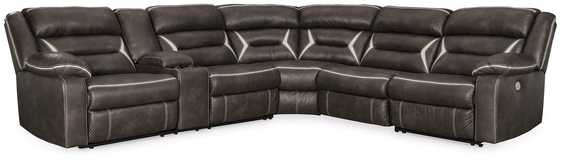 Kincord Power Reclining Sectional - Affordable Home Luxury