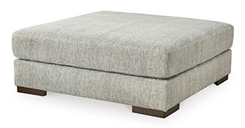 Regent Park Oversized Accent Ottoman - Affordable Home Luxury