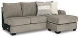 Creswell 2-Piece Sectional with Chaise - Affordable Home Luxury