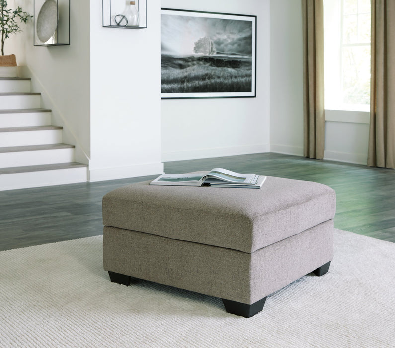 Creswell Ottoman With Storage - Affordable Home Luxury