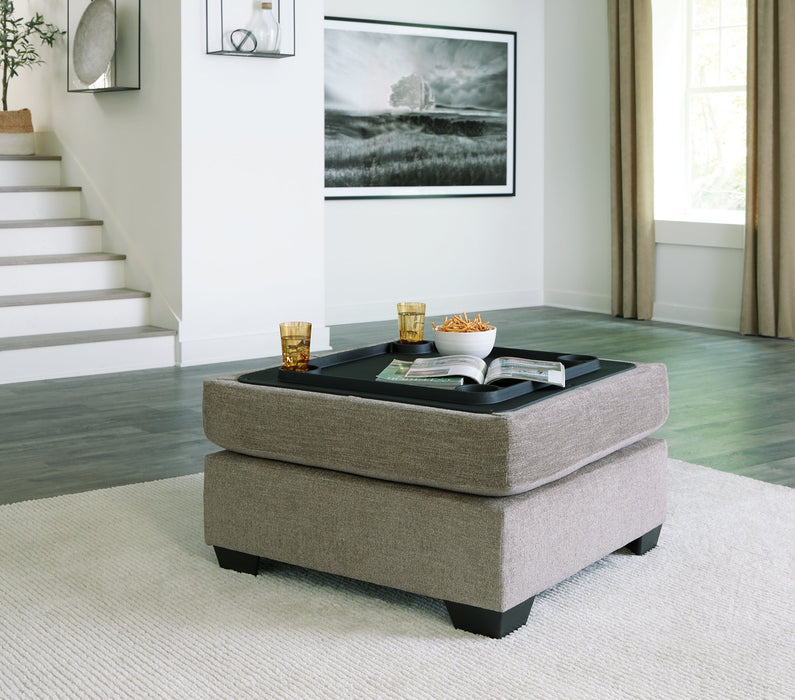 Creswell Ottoman With Storage - Affordable Home Luxury