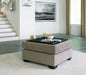 Creswell Ottoman With Storage - Affordable Home Luxury