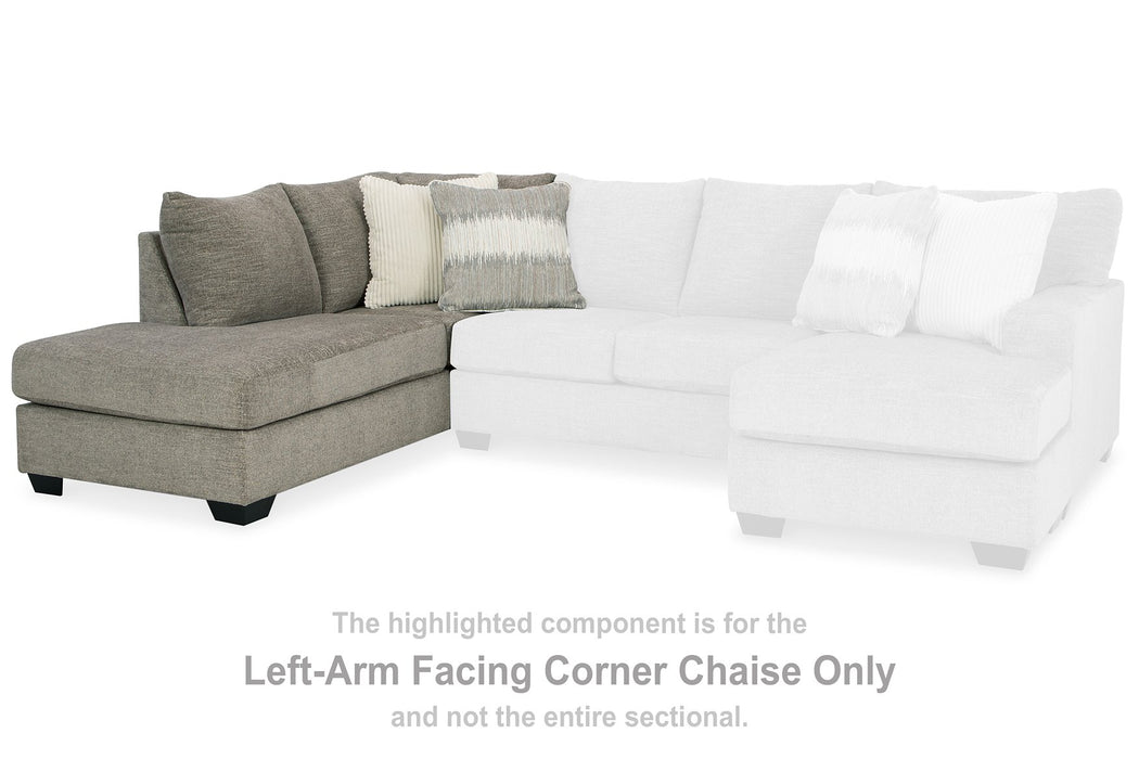 Creswell 2-Piece Sectional with Chaise - Affordable Home Luxury