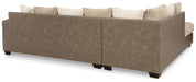 Keskin 2-Piece Sectional with Chaise - Affordable Home Luxury