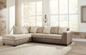 Keskin 2-Piece Sectional with Chaise - Affordable Home Luxury