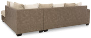 Keskin 2-Piece Sectional with Chaise - Affordable Home Luxury