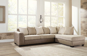 Keskin 2-Piece Sectional with Chaise - Affordable Home Luxury