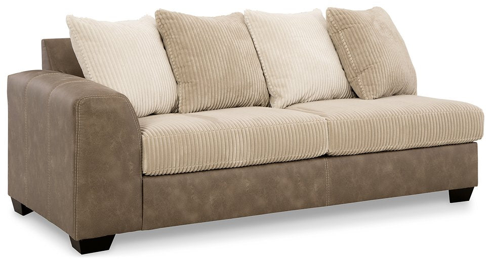 Keskin 2-Piece Sectional with Chaise - Affordable Home Luxury