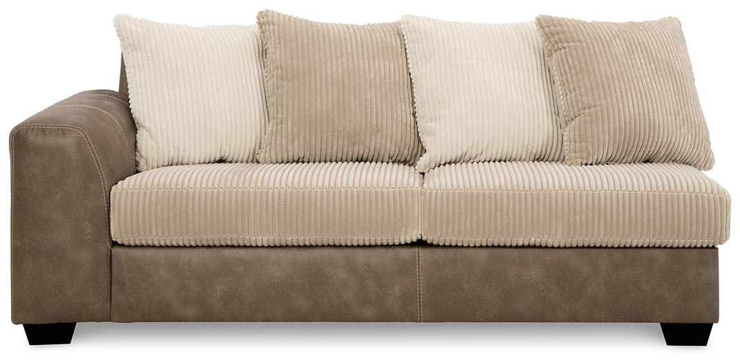 Keskin 2-Piece Sectional with Chaise - Affordable Home Luxury