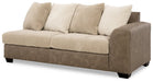 Keskin 2-Piece Sectional with Chaise - Affordable Home Luxury