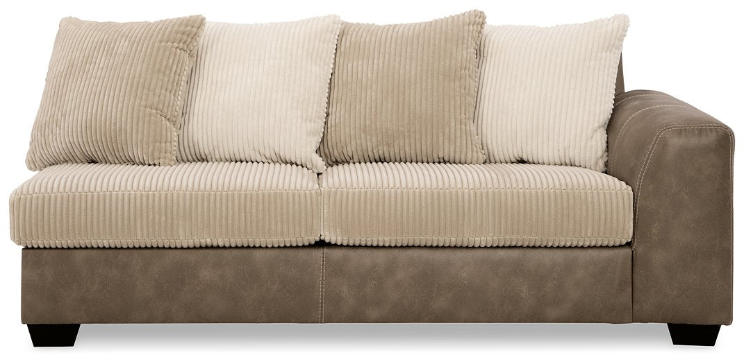 Keskin 2-Piece Sectional with Chaise - Affordable Home Luxury