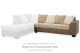 Keskin 2-Piece Sectional with Chaise - Affordable Home Luxury