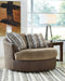 Alesbury Oversized Swivel Accent Chair - Affordable Home Luxury