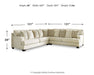 Rawcliffe Sectional - Affordable Home Luxury