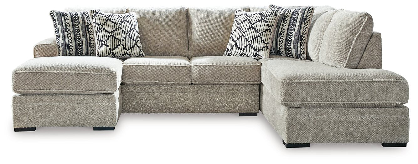 Calnita 2-Piece Sectional with Chaise - Affordable Home Luxury