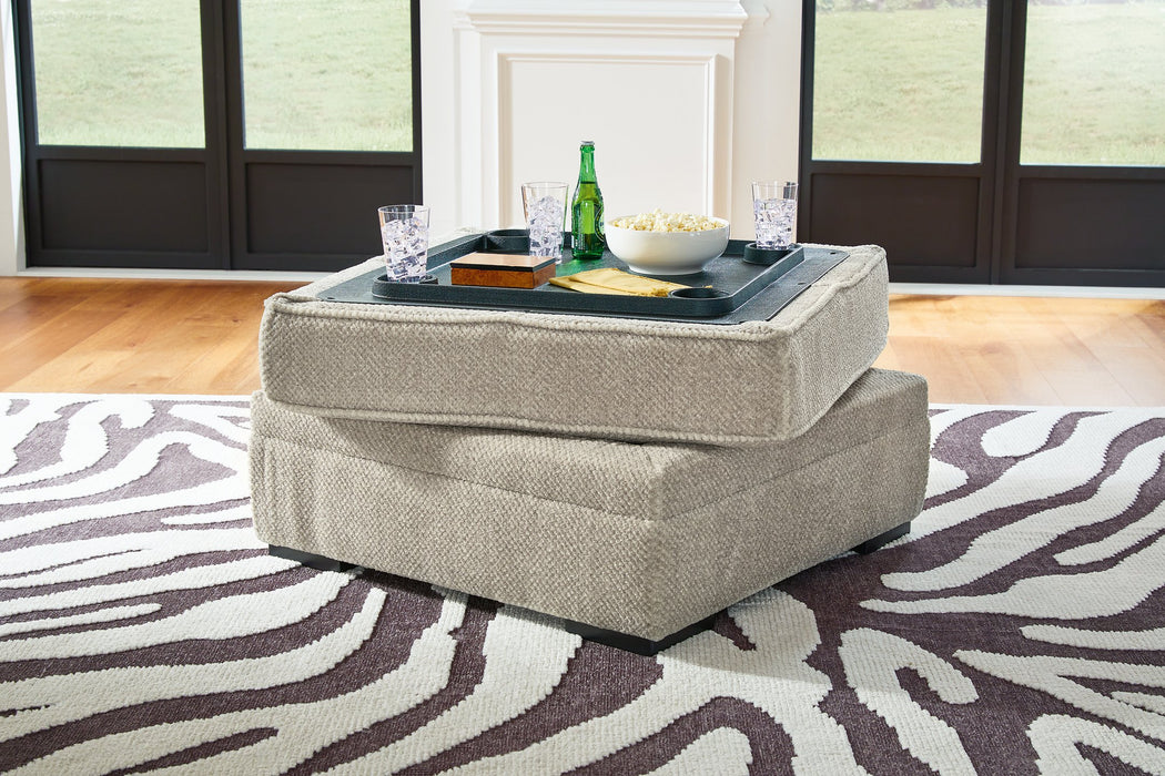 Calnita Ottoman With Storage - Affordable Home Luxury