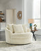 Lindyn Oversized Swivel Accent Chair - Affordable Home Luxury