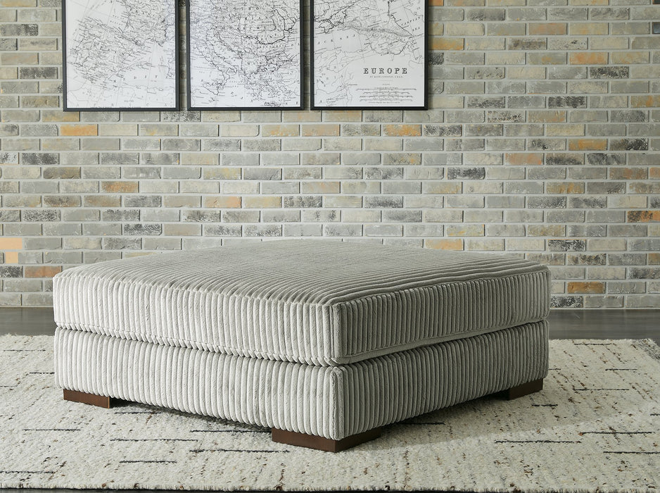 Lindyn Oversized Accent Ottoman - Affordable Home Luxury