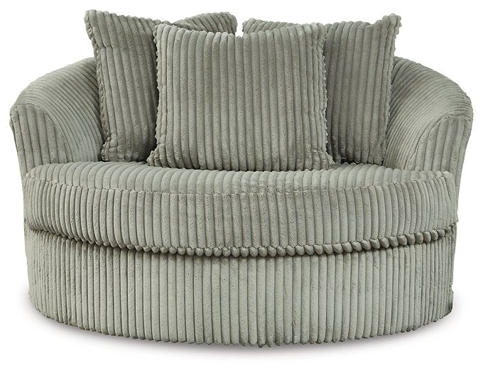 Lindyn Oversized Swivel Accent Chair - Affordable Home Luxury