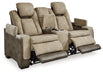 Next-Gen DuraPella Power Reclining Loveseat with Console - Affordable Home Luxury