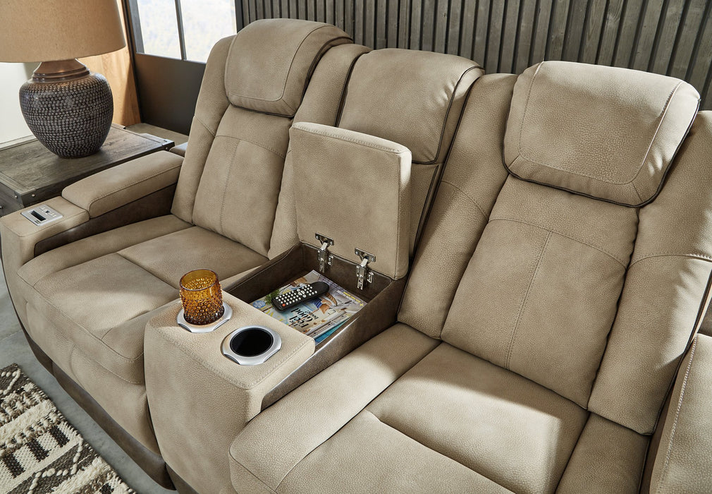 Next-Gen DuraPella Power Reclining Loveseat with Console - Affordable Home Luxury