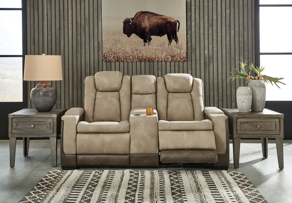 Next-Gen DuraPella Power Reclining Loveseat with Console - Affordable Home Luxury