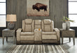 Next-Gen DuraPella Power Reclining Loveseat with Console - Affordable Home Luxury