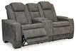 Next-Gen DuraPella Power Reclining Loveseat with Console - Affordable Home Luxury