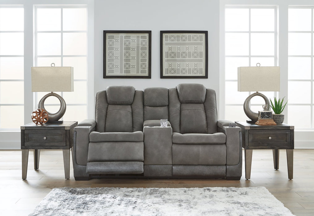 Next-Gen DuraPella Power Reclining Loveseat with Console - Affordable Home Luxury