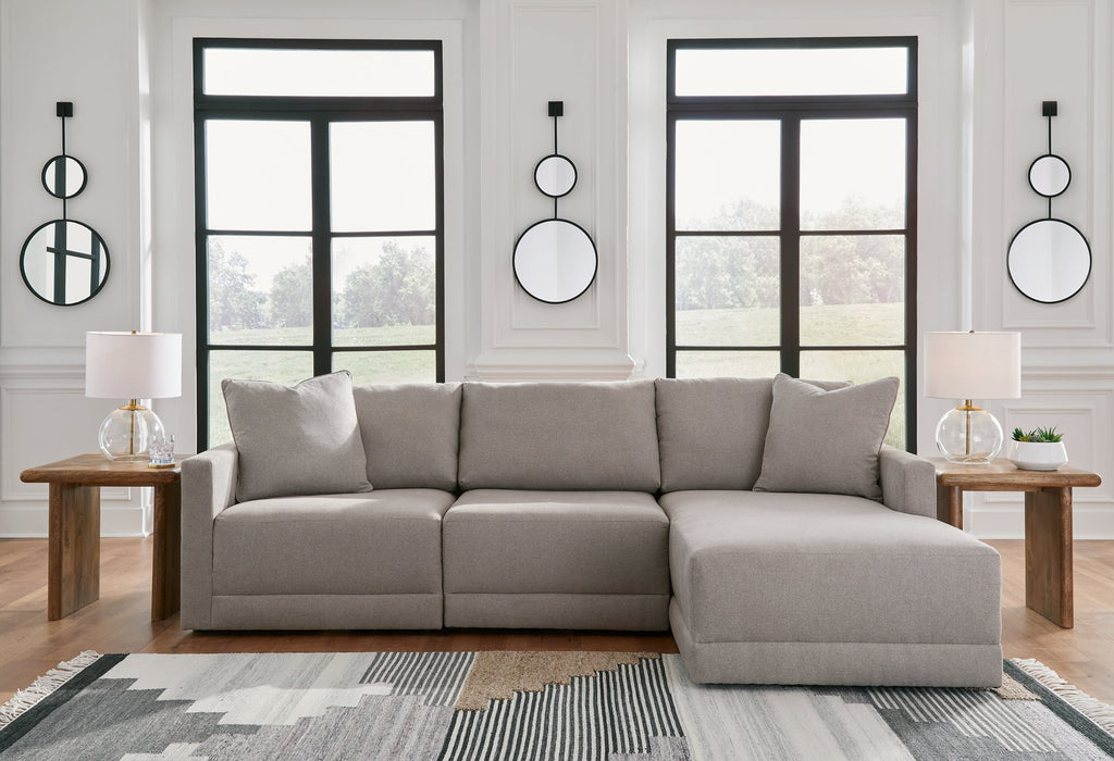 Katany Sectional with Chaise - Affordable Home Luxury