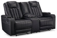 Center Point Reclining Loveseat with Console - Affordable Home Luxury