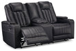 Center Point Reclining Loveseat with Console - Affordable Home Luxury