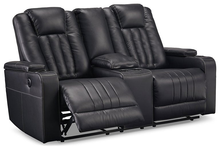 Center Point Reclining Loveseat with Console - Affordable Home Luxury