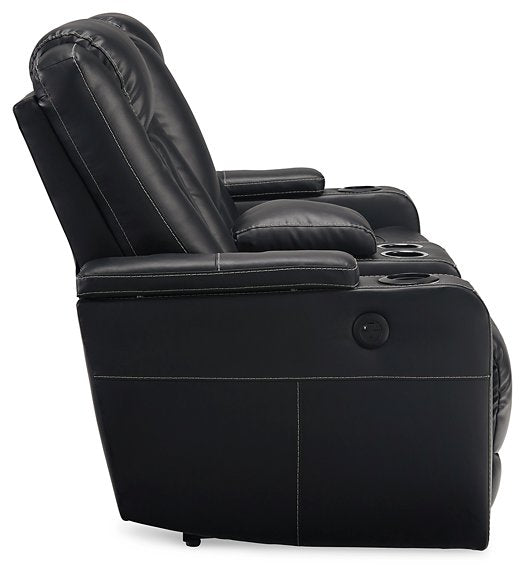 Center Point Reclining Loveseat with Console - Affordable Home Luxury