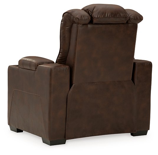 Owner's Box Power Recliner - Affordable Home Luxury