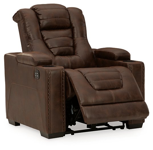 Owner's Box Power Recliner - Affordable Home Luxury