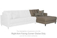 Flintshire 2-Piece Sectional with Chaise - Affordable Home Luxury