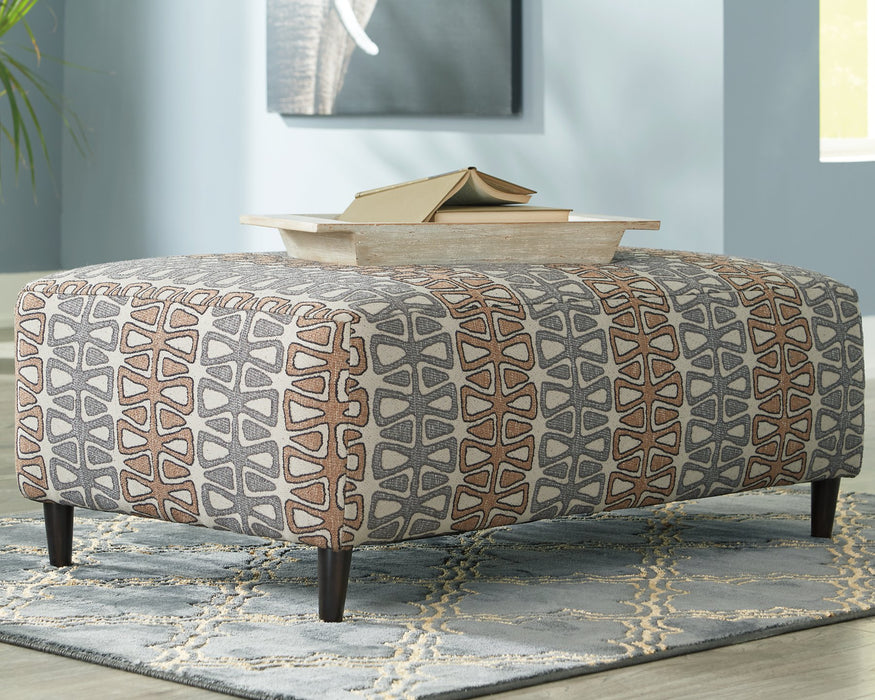 Flintshire Oversized Accent Ottoman - Affordable Home Luxury