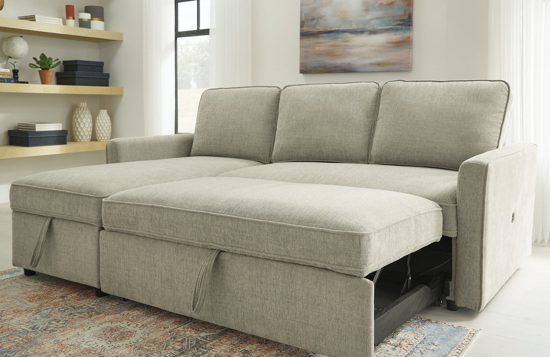 Kerle 2-Piece Sectional with Pop Up Bed - Affordable Home Luxury