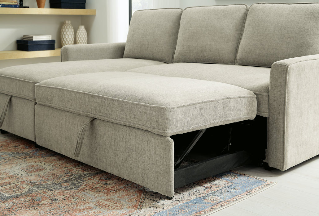 Kerle 2-Piece Sectional with Pop Up Bed - Affordable Home Luxury