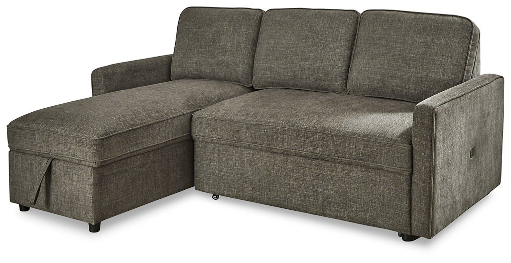 Kerle 2-Piece Sectional with Pop Up Bed - Affordable Home Luxury