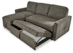 Kerle 2-Piece Sectional with Pop Up Bed - Affordable Home Luxury