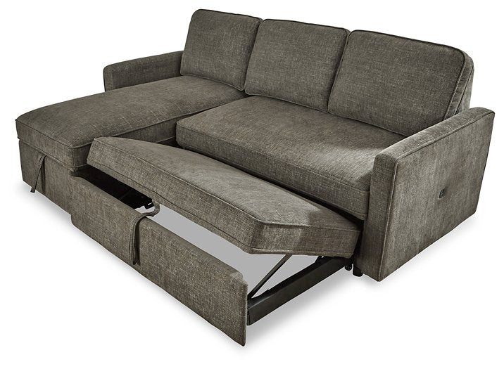 Kerle 2-Piece Sectional with Pop Up Bed - Affordable Home Luxury